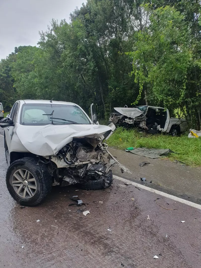 Acidente grave na BR-280 mobiliza equipes de resgate em Mafra